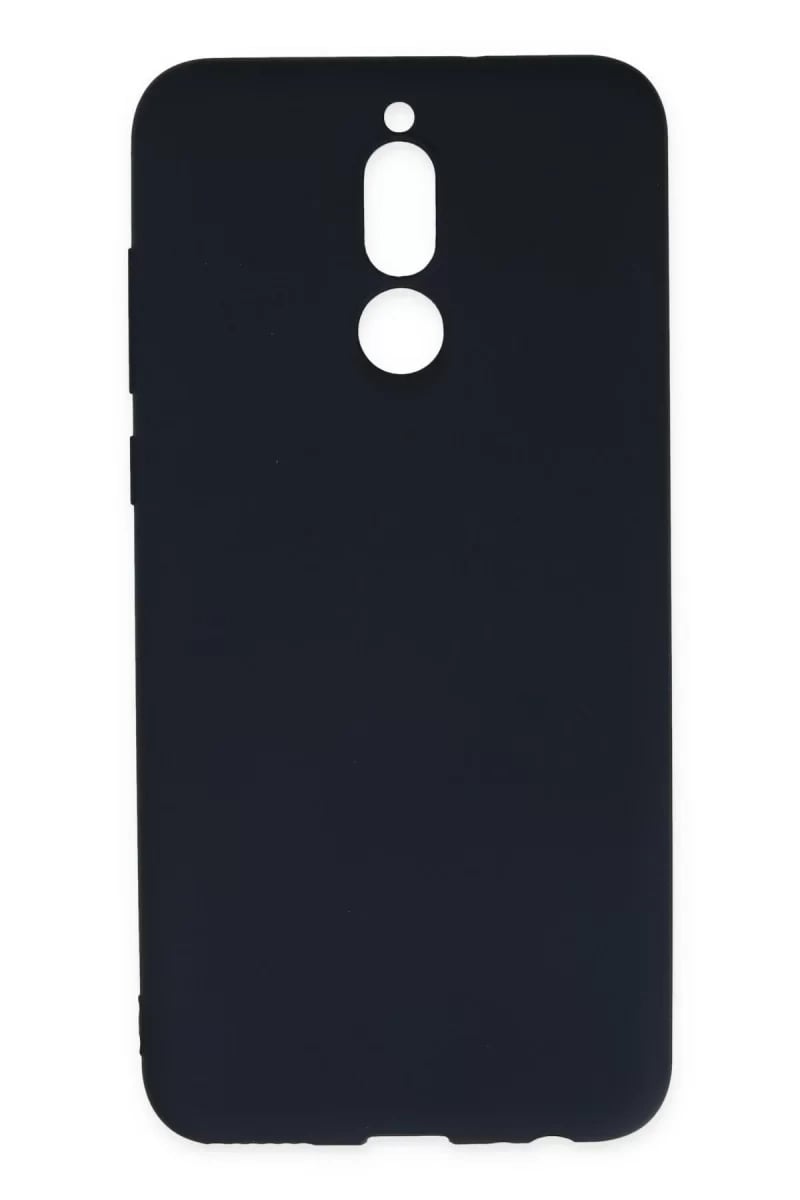 Huawei Mate 10 Lite Kılıf Nano içi Kadife Silikon - Lacivert