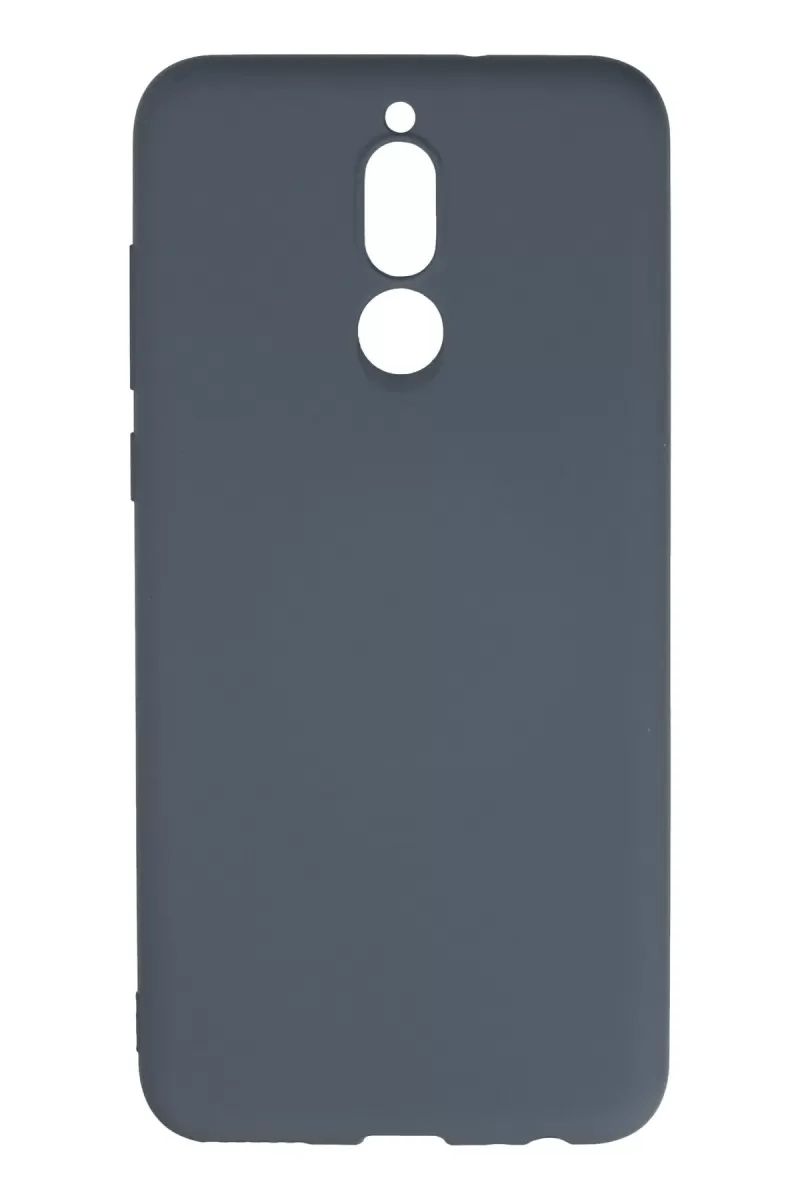 Huawei Mate 10 Lite Kılıf Nano içi Kadife Silikon - Gri