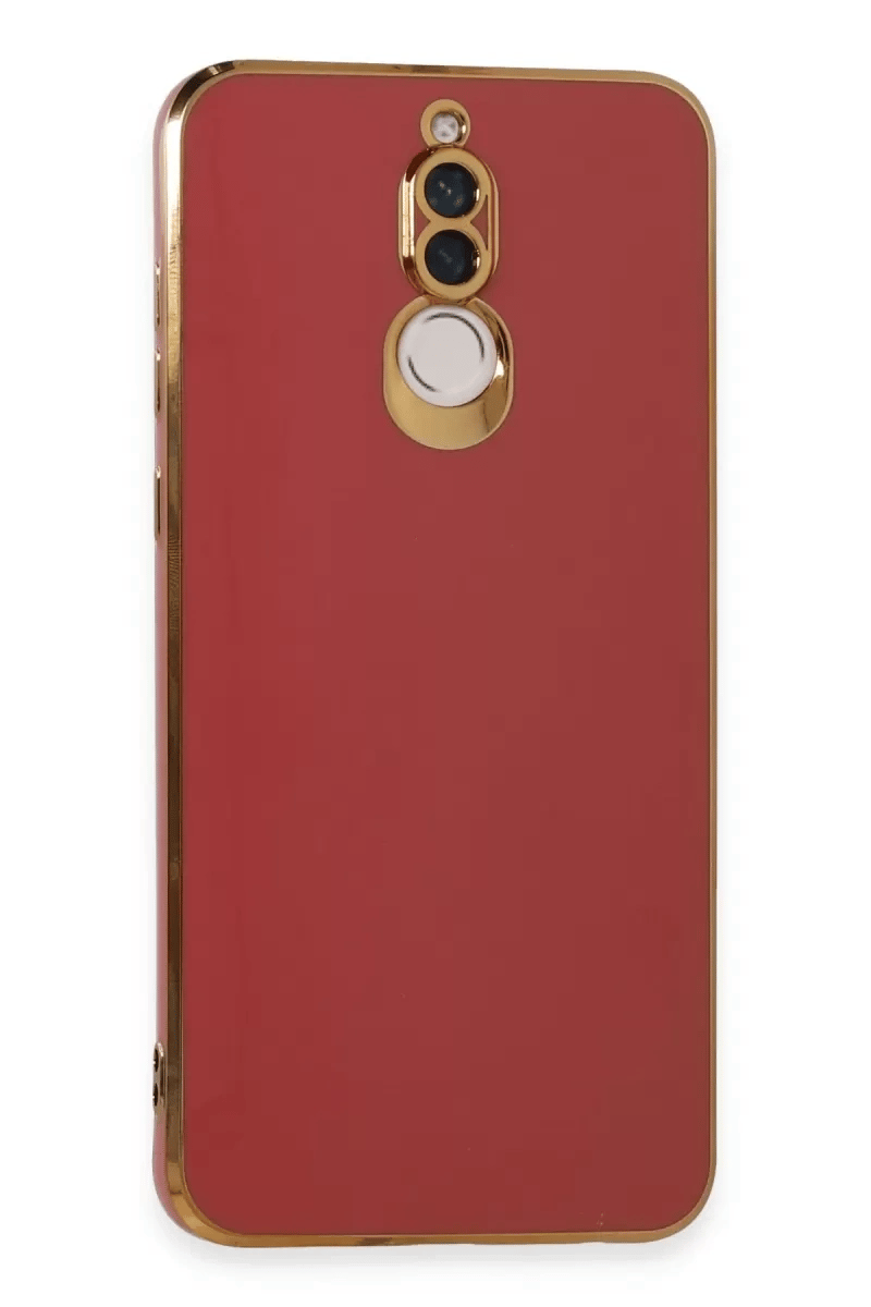 Huawei Mate 10 Lite Kılıf Volet Silikon - Kırmızı