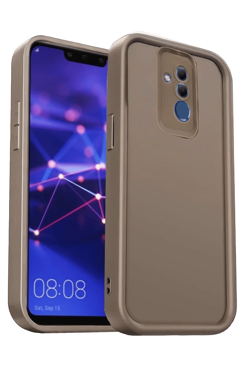 Huawei Mate 20 Lite Kılıf Viera Silikon - Kahverengi