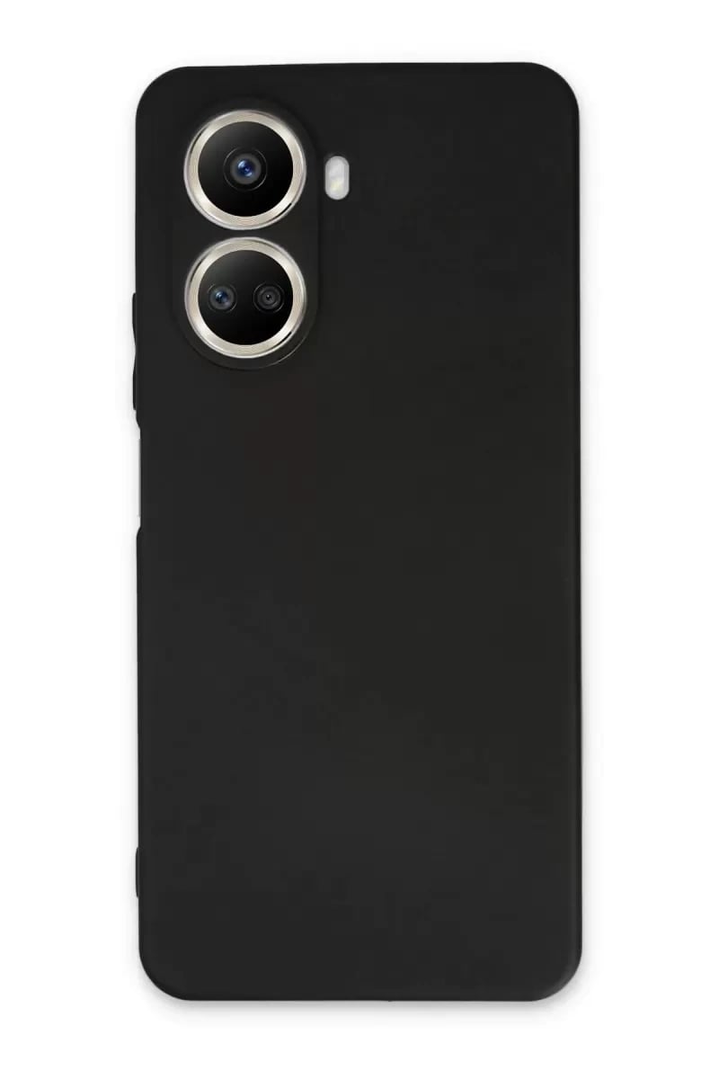 Huawei Nova 10 SE Kılıf First Silikon - Siyah