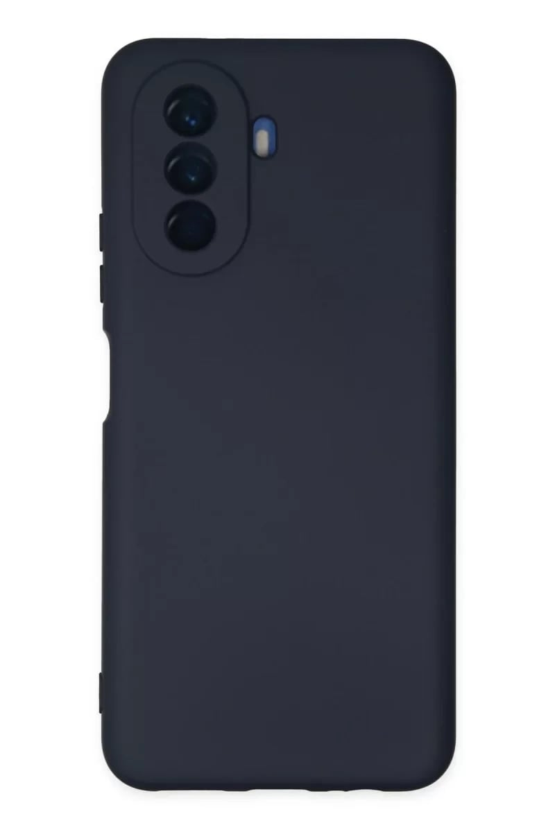 Huawei Nova Y70 Kılıf Nano içi Kadife Silikon - Lacivert
