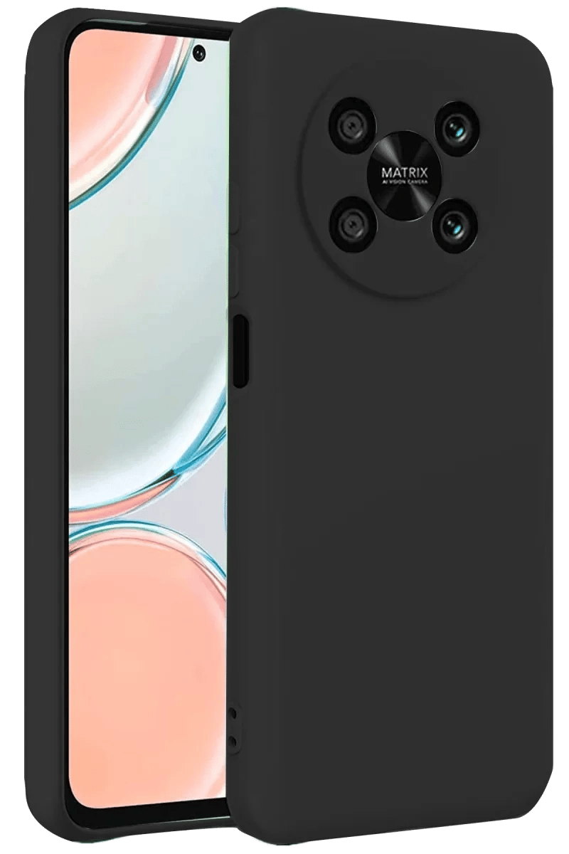 Huawei Nova Y90 Kılıf First Silikon - Siyah
