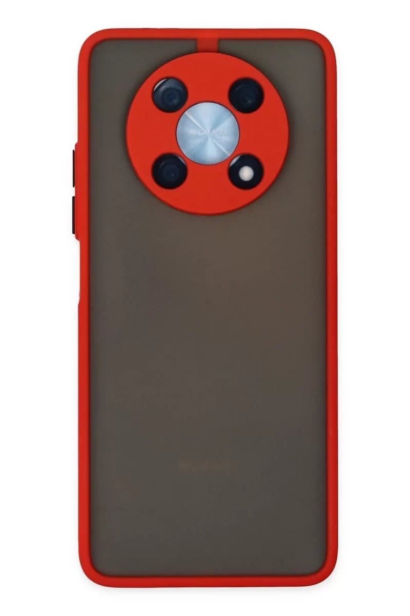 Huawei Nova Y90 Kılıf Montreal Silikon Kapak - Kırmızı