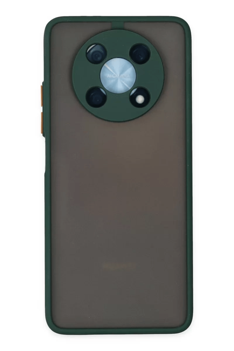 Huawei Nova Y90 Kılıf Montreal Silikon Kapak - Yeşil