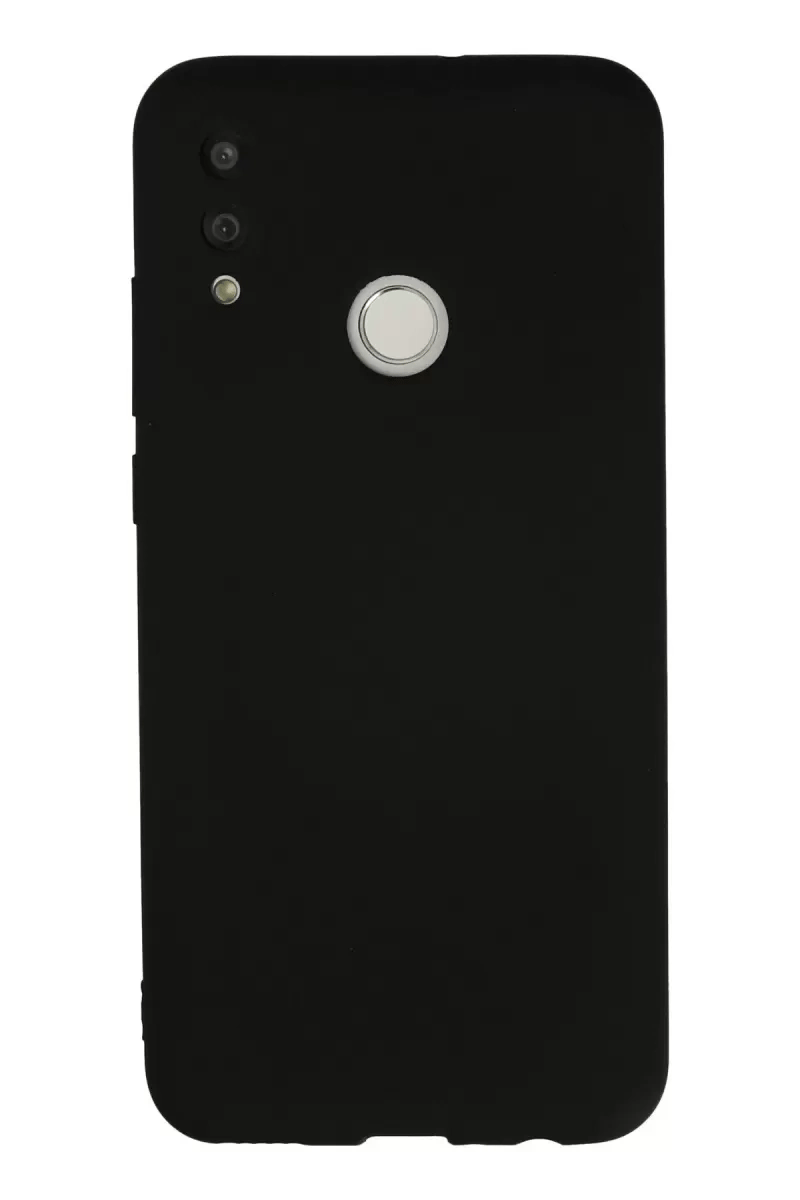 Huawei P Smart 2019 Kılıf Nano içi Kadife Silikon - Siyah