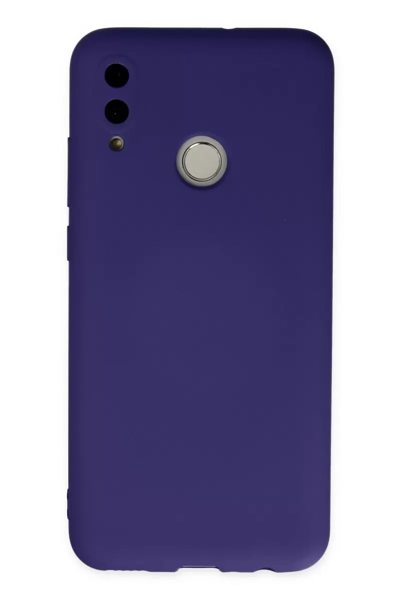 Huawei P Smart 2019 Kılıf Nano içi Kadife Silikon - Mor
