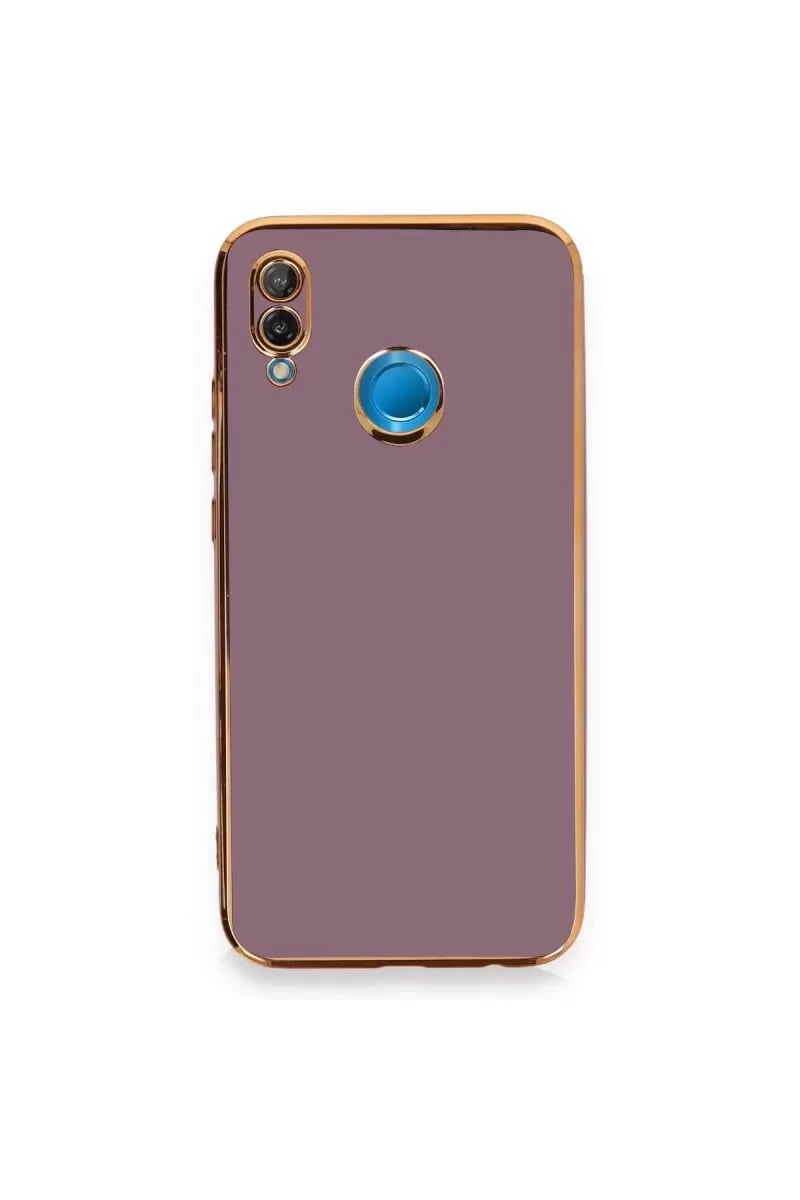 Huawei P20 Lite Kılıf Volet Silikon - Mor