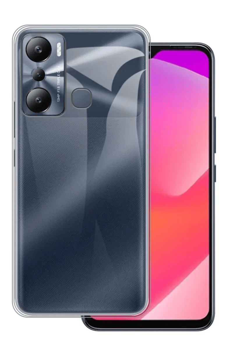 İnfinix Hot 20i Kılıf Lüx Şeffaf Silikon
