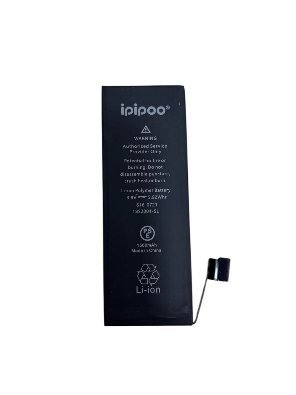 İpipoo Apple Iphone 5S Uyumlu Batarya -  1560 mAh