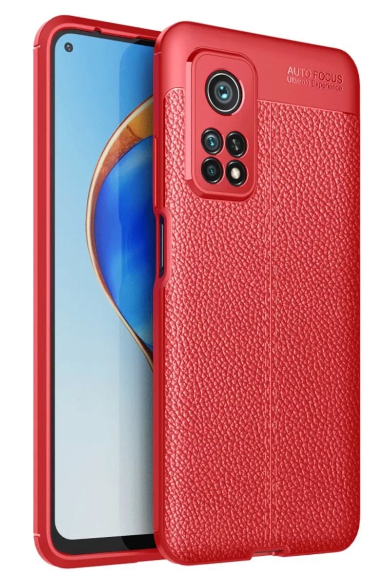 Mi 10T Pro Kılıf Auto Focus Kapak - Kırmızı