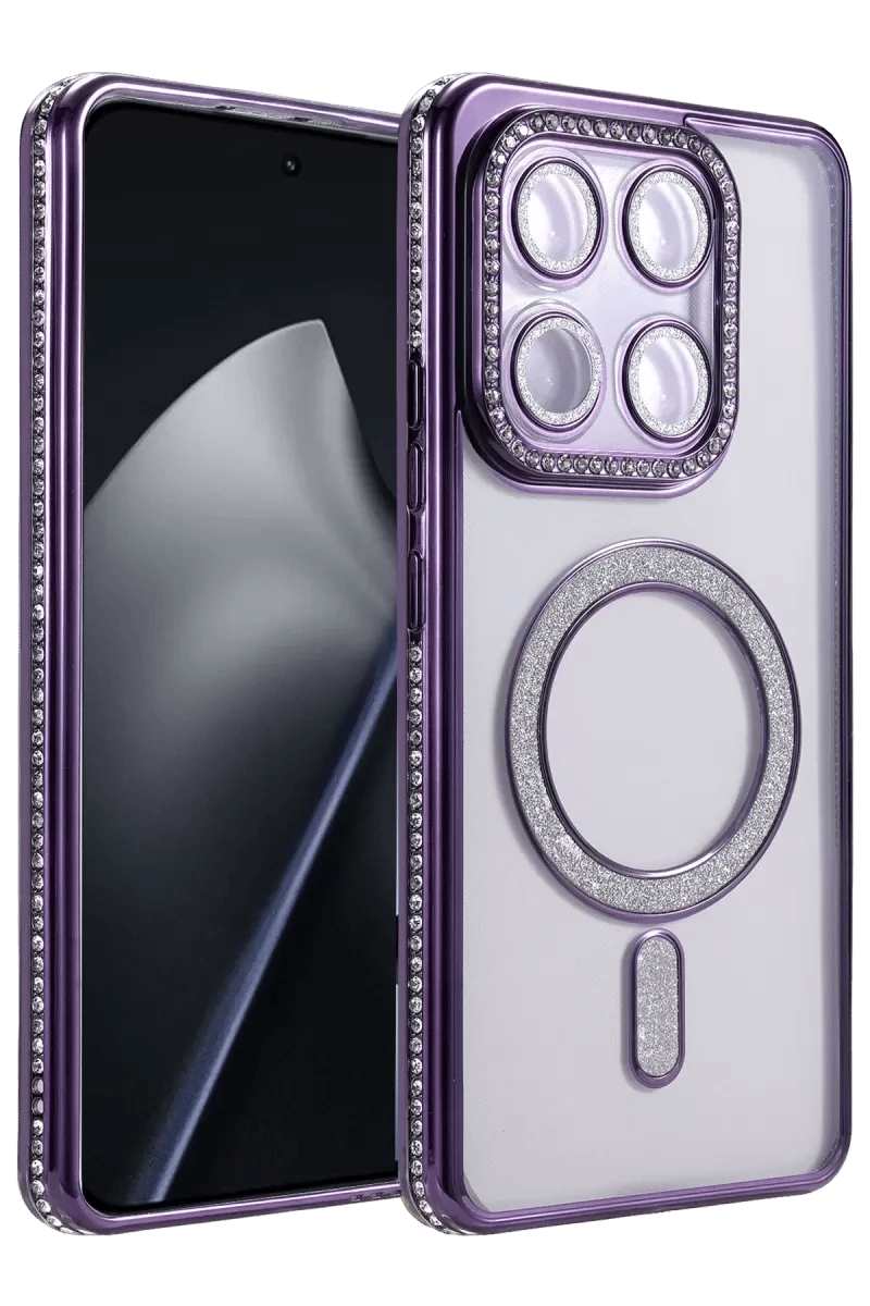 Mi 15T Pro Joke Simli Magneticsafe Kılıf - Derin Mor