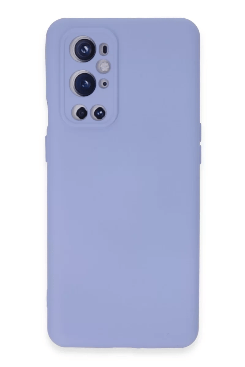 One Plus 9 Pro Kılıf Nano içi Kadife Silikon - Lila