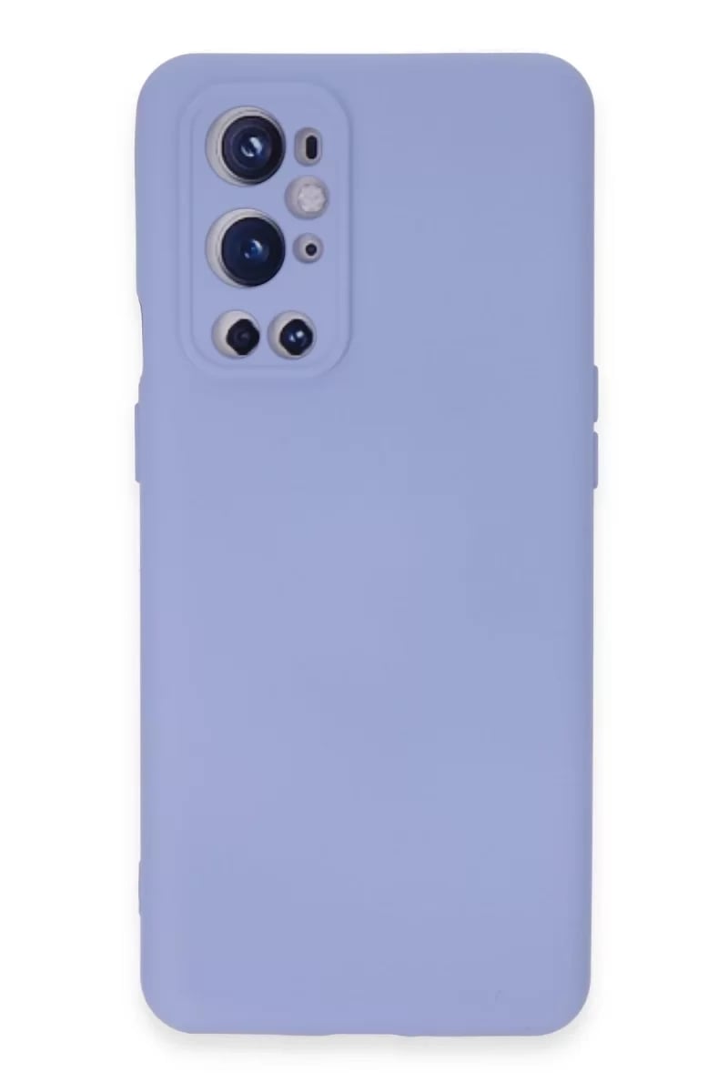 One Plus 9 Pro Kılıf Nano içi Kadife Silikon - Mavi
