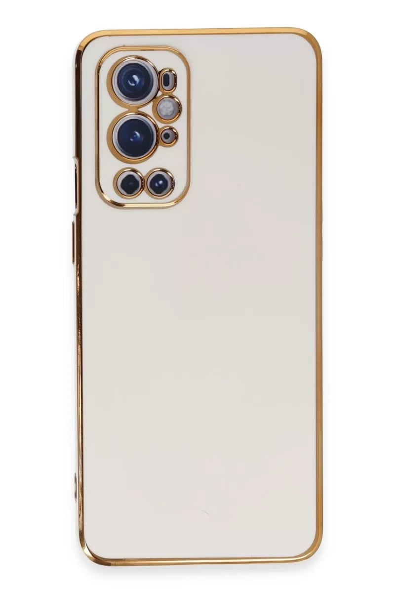 One Plus 9 Pro Kılıf Volet Silikon - Beyaz
