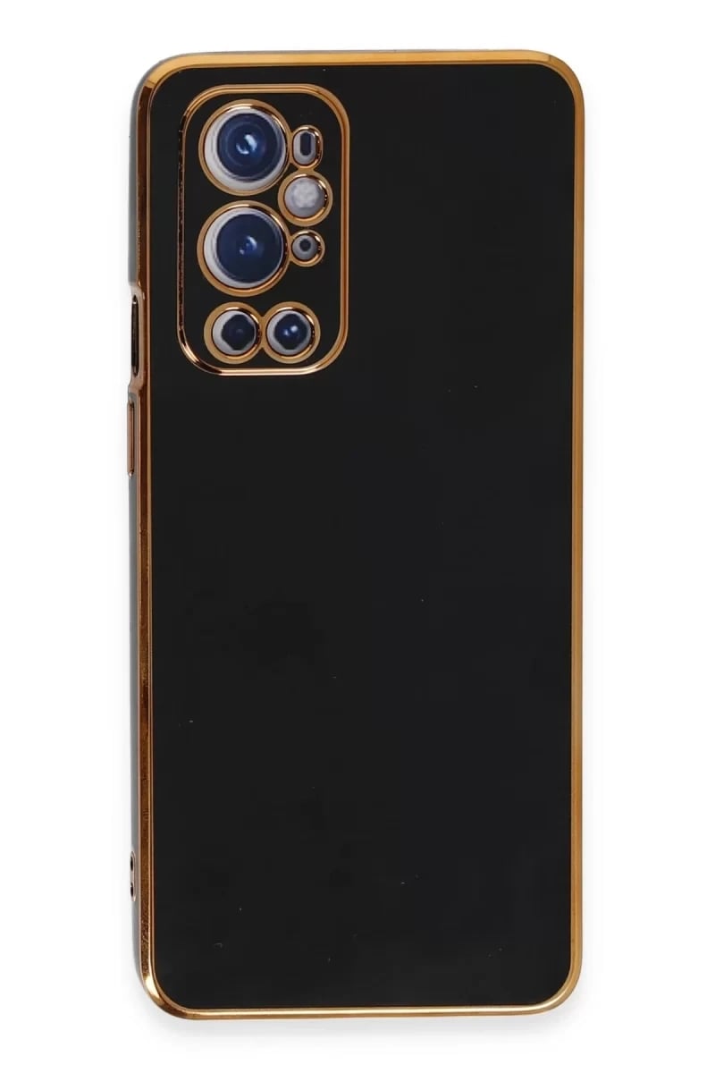 One Plus 9 Pro Kılıf Volet Silikon - Siyah