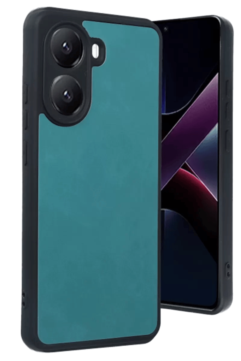 Poco X7 Pro Kılıf Aras Deri Kapak - Açık Yeşil
