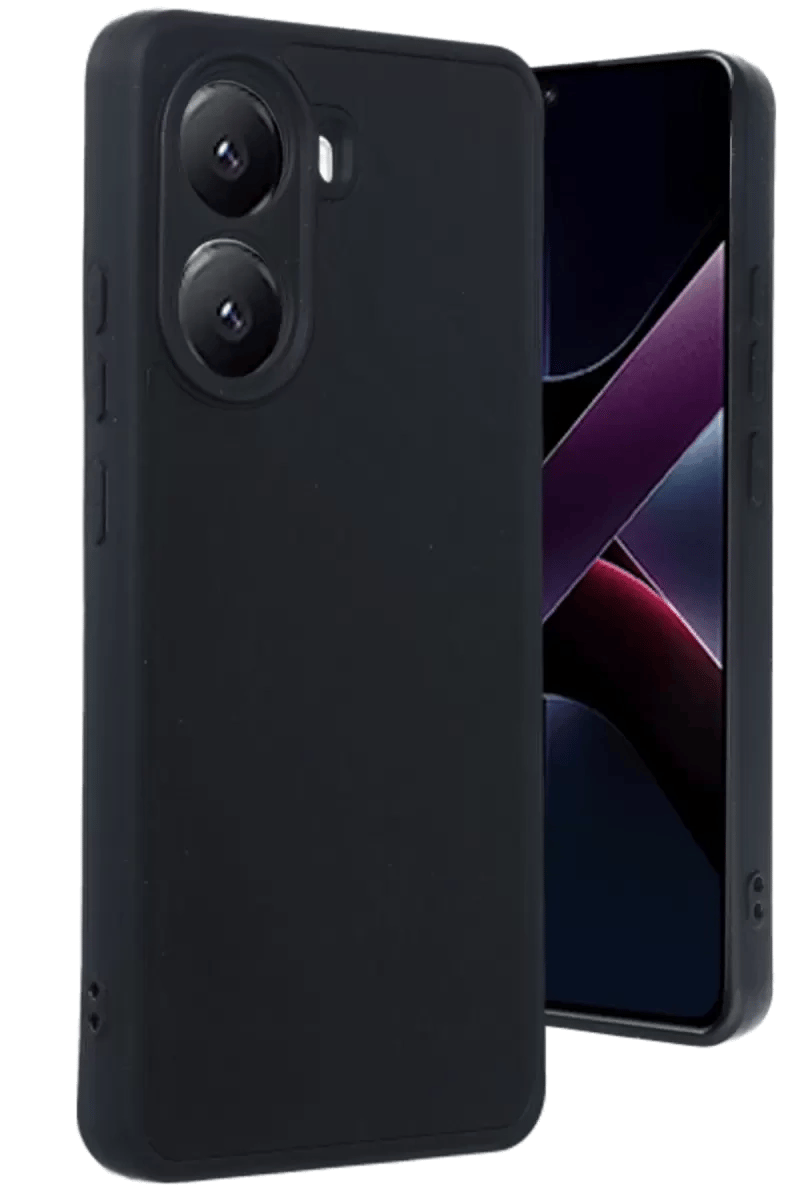 Poco X7 Pro Kılıf Aras Deri Kapak - Siyah