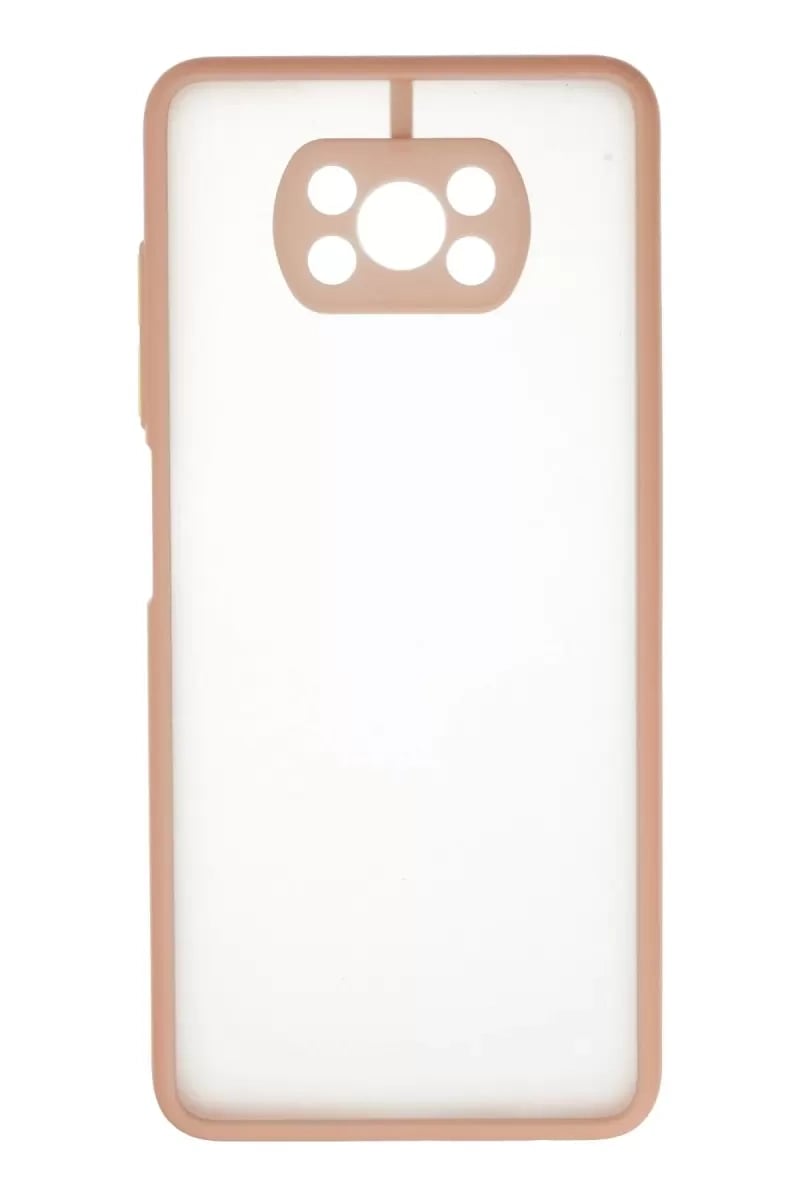 Pocophone X3 Kılıf Montreal Silikon Kapak - Pembe