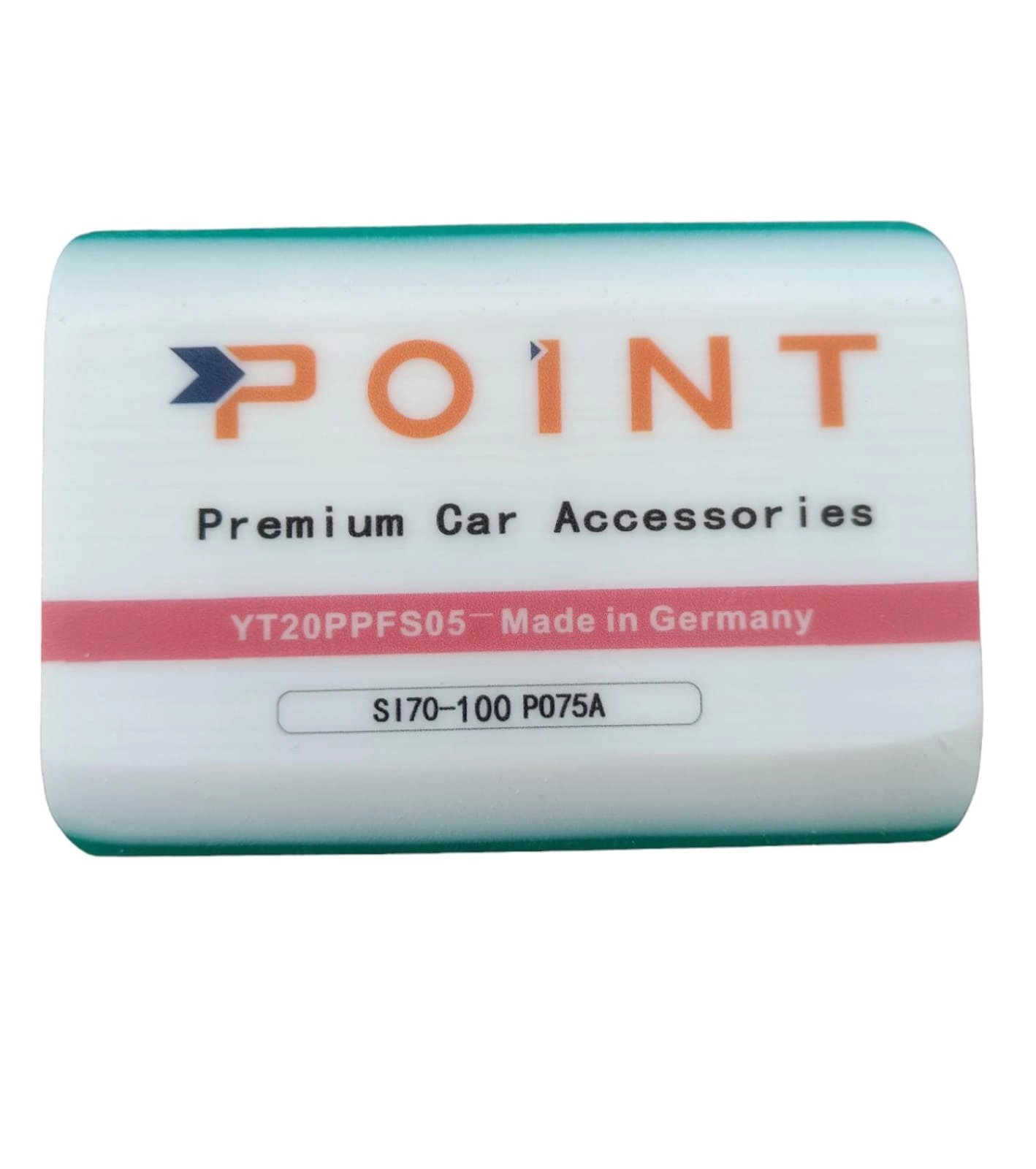 Point PPF/TPH Silikon Çekçek Ragle Cam Filmi Çekme Uygulama Aparatı Kare Yeşil 10x7cm P075A