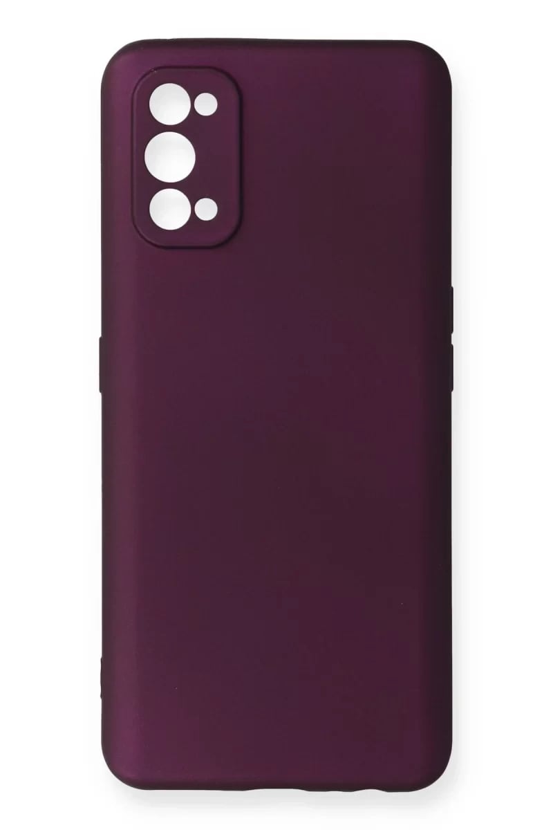Realme 7 Pro Kılıf First Silikon - Mürdüm