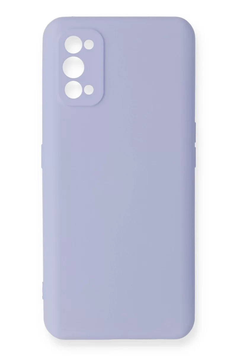 Realme 7 Pro Kılıf Nano içi Kadife Silikon - Lila