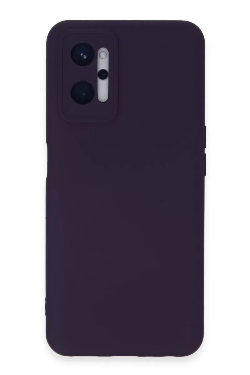 Realme 9i 4G Kılıf Nano içi Kadife Silikon - Mor