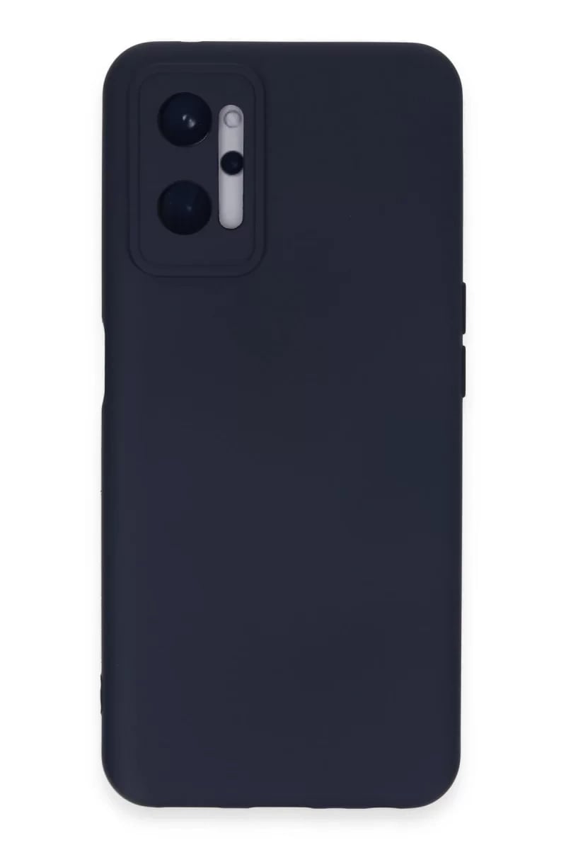 Realme 9i 4G Kılıf Nano içi Kadife Silikon - Lacivert