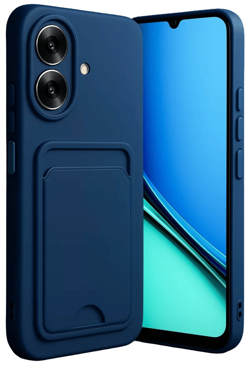 Realme Note 60 Kelvin Kartvizitli Silikon - Lacivert