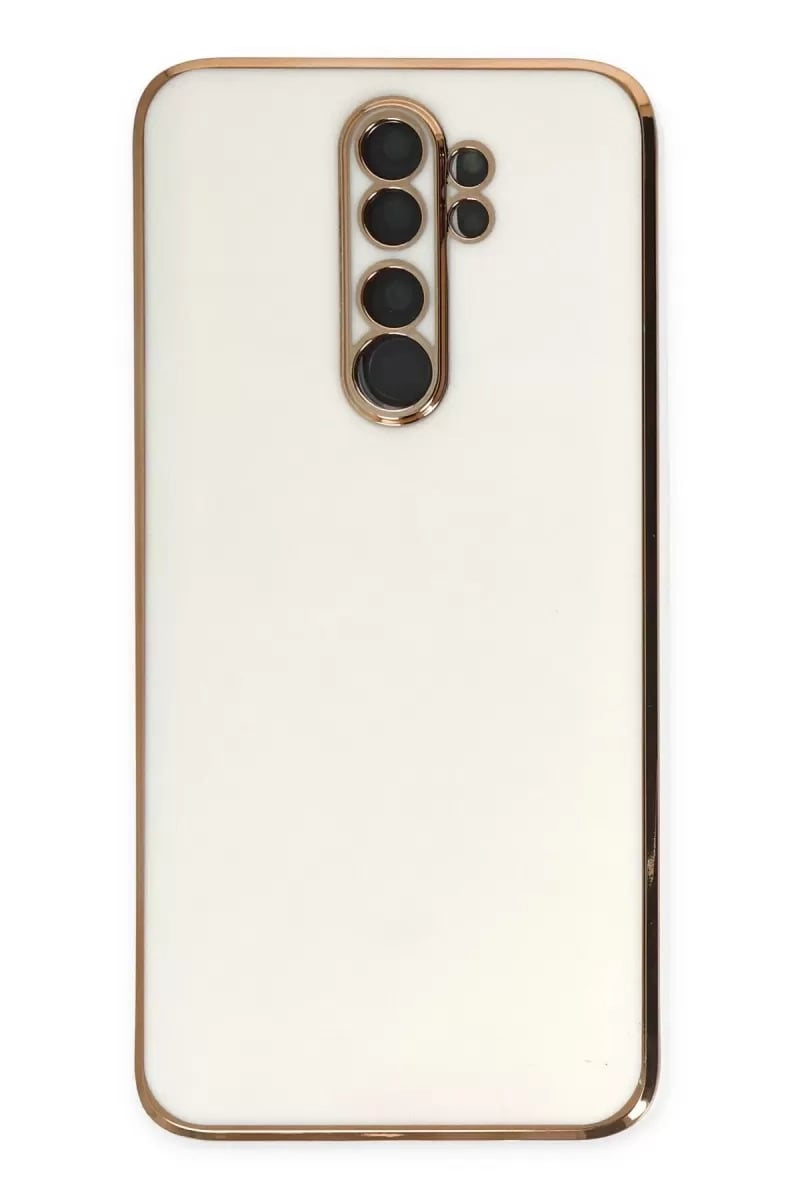 Redmi Note 8 Pro Kılıf Volet Silikon - Beyaz