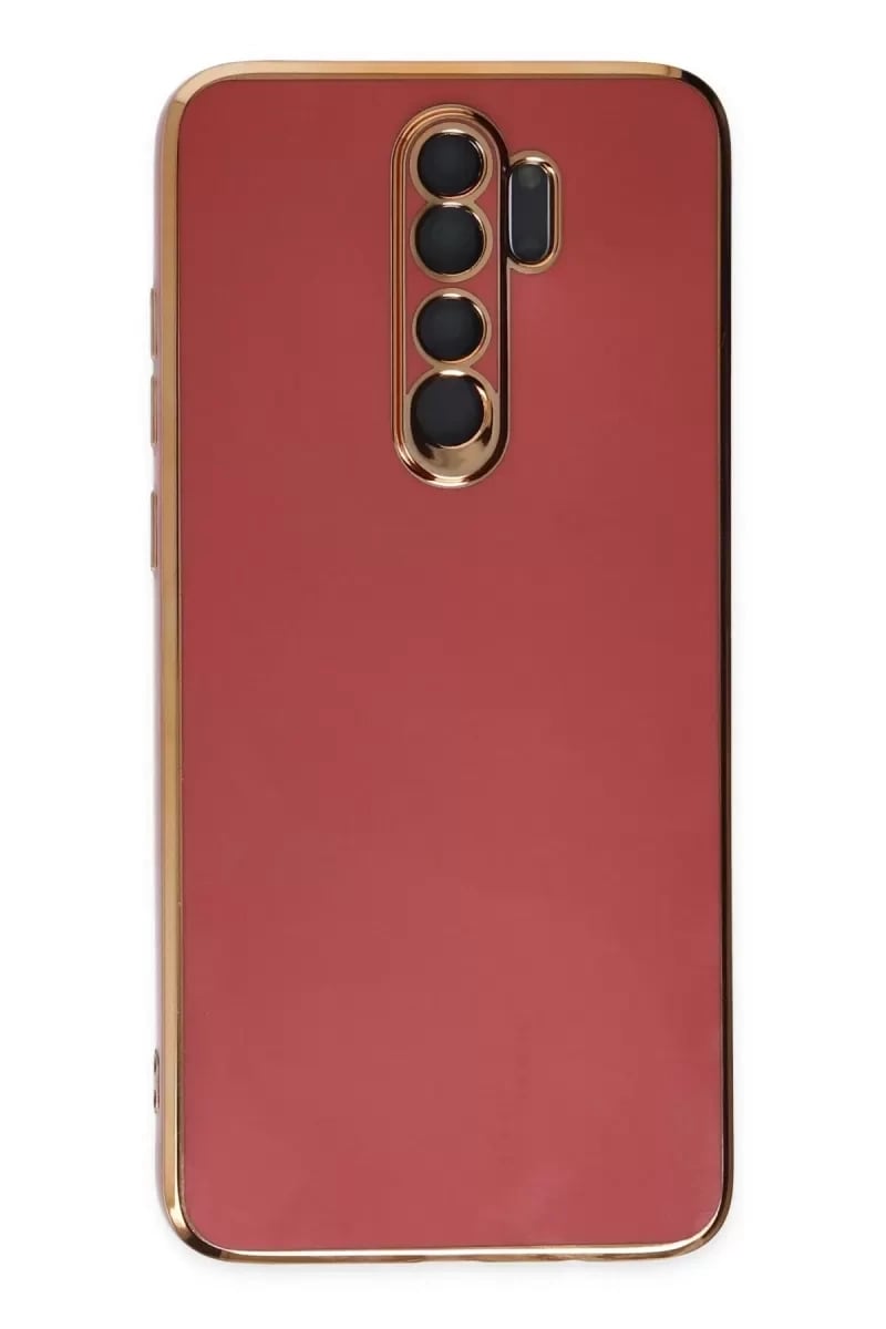 Redmi Note 8 Pro Kılıf Volet Silikon - Kırmızı