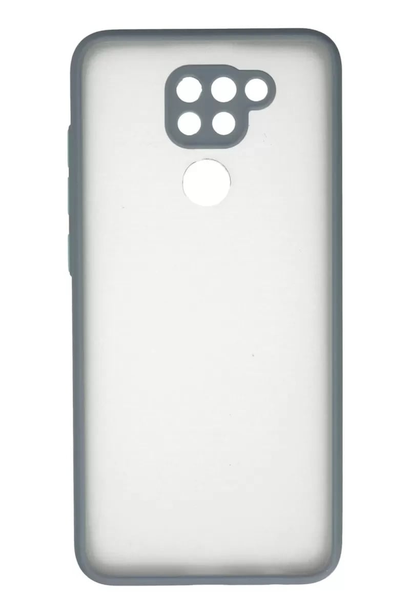 Redmi Note 9 Kılıf Montreal Silikon Kapak - Gri