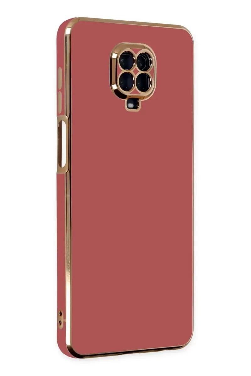 Redmi Note 9 Pro Kılıf Volet Silikon - Kırmızı