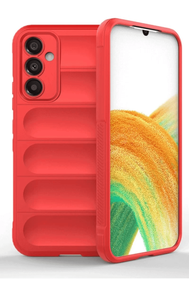 Samsung A36 Kılıf Optimum Silikon - Kırmızı