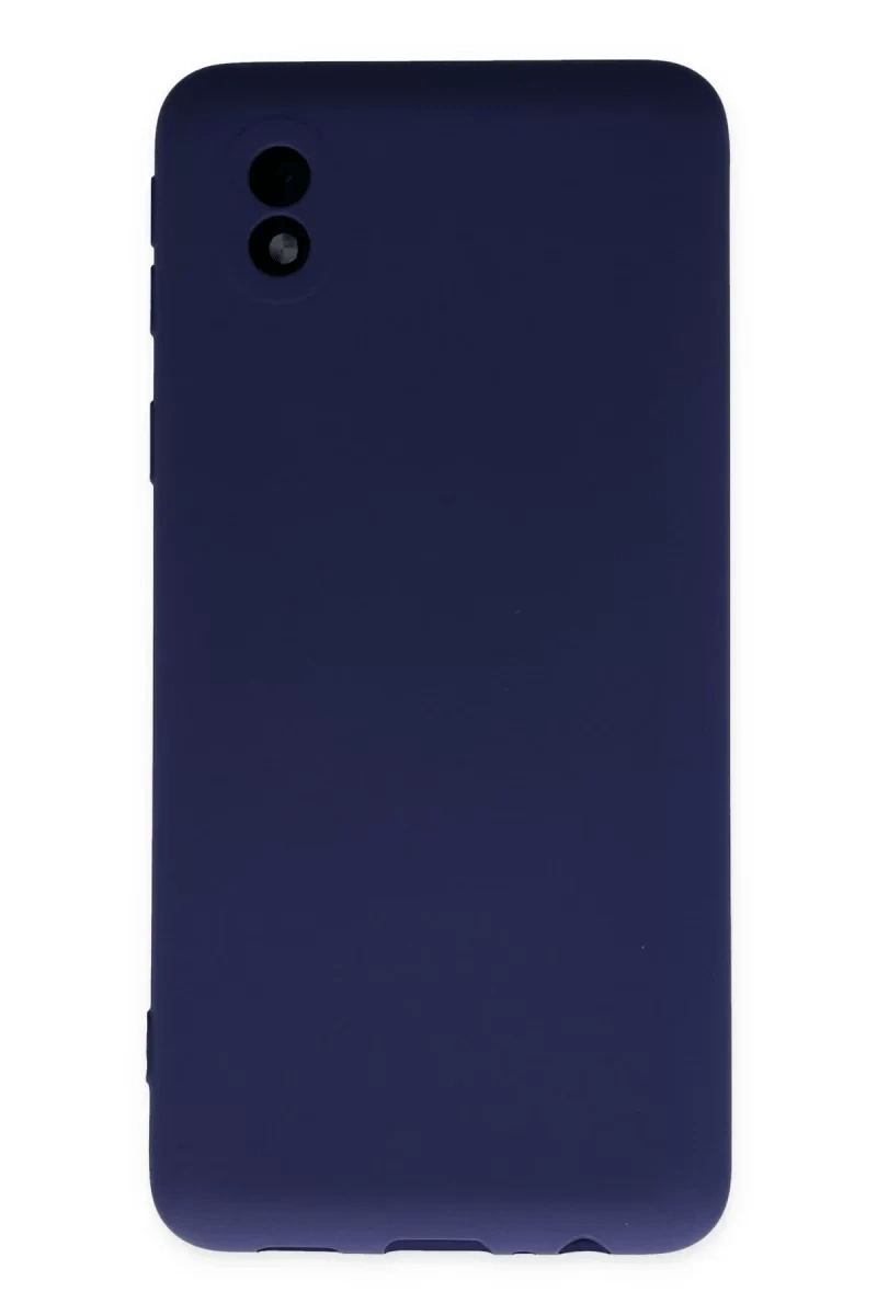 Samsung Galaxy A01 Core Kılıf Nano içi Kadife Silikon - Lacivert