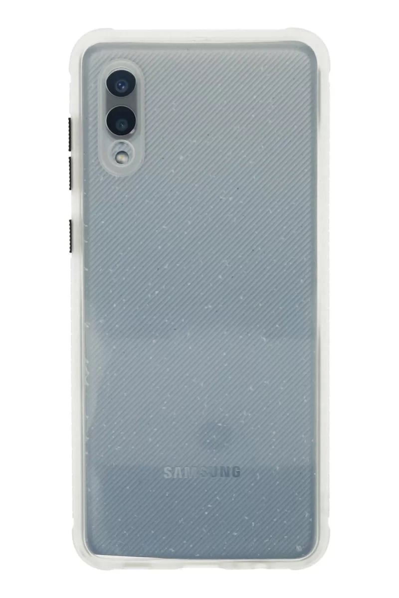 Samsung Galaxy A02 Kılıf Miami Şeffaf Silikon - Şeffaf