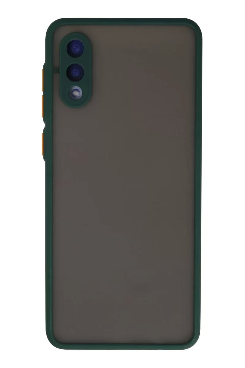 Samsung Galaxy A02 Kılıf Montreal Silikon Kapak - Yeşil