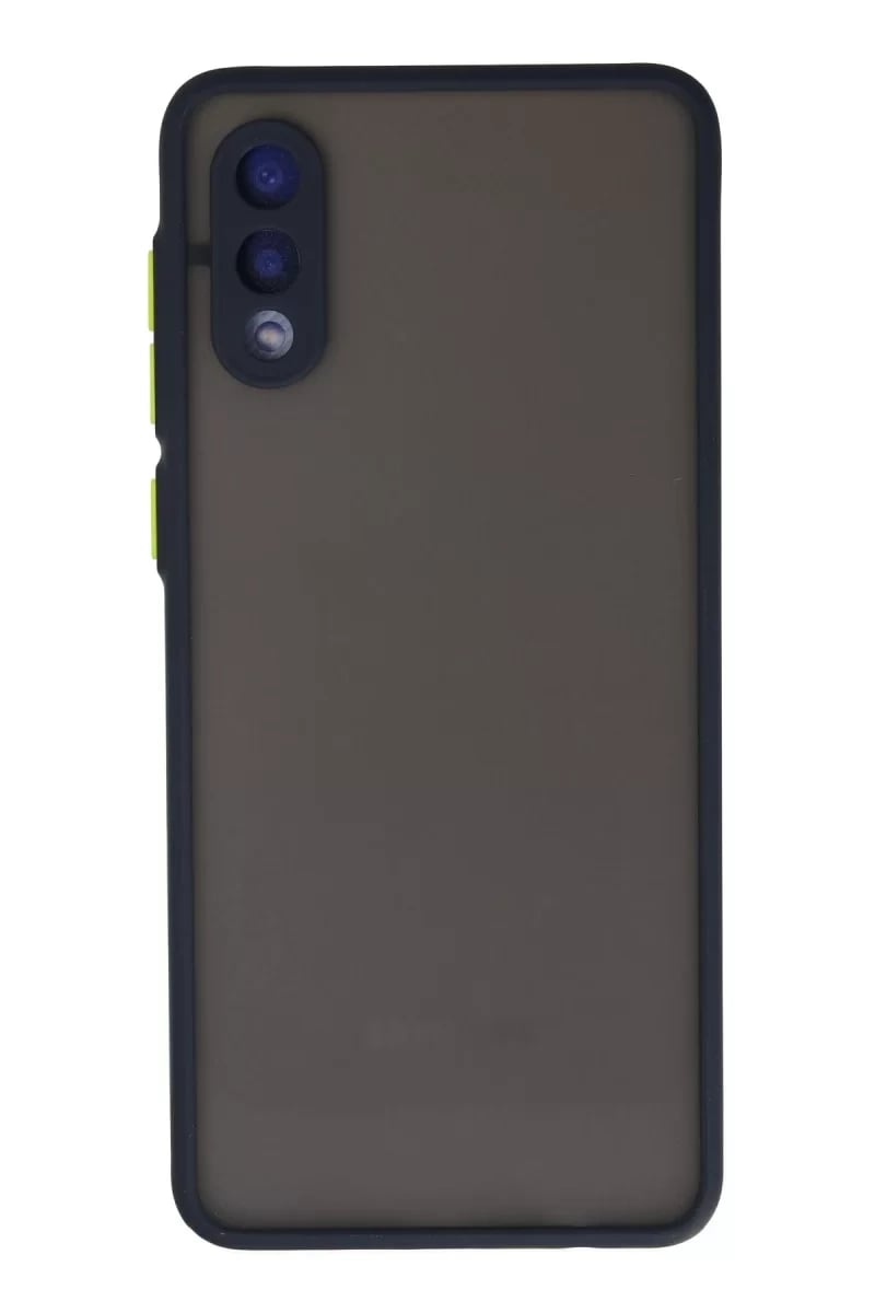 Samsung Galaxy A02 Kılıf Montreal Silikon Kapak - Lacivert