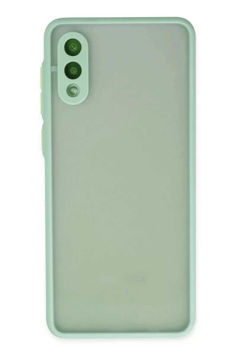 Samsung Galaxy A02 Kılıf Montreal Silikon Kapak - Turkuaz