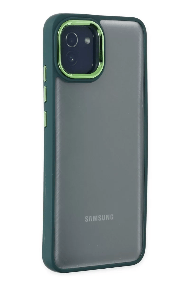 Samsung Galaxy A03 Kılıf Dora Kapak - Haki Yeşil