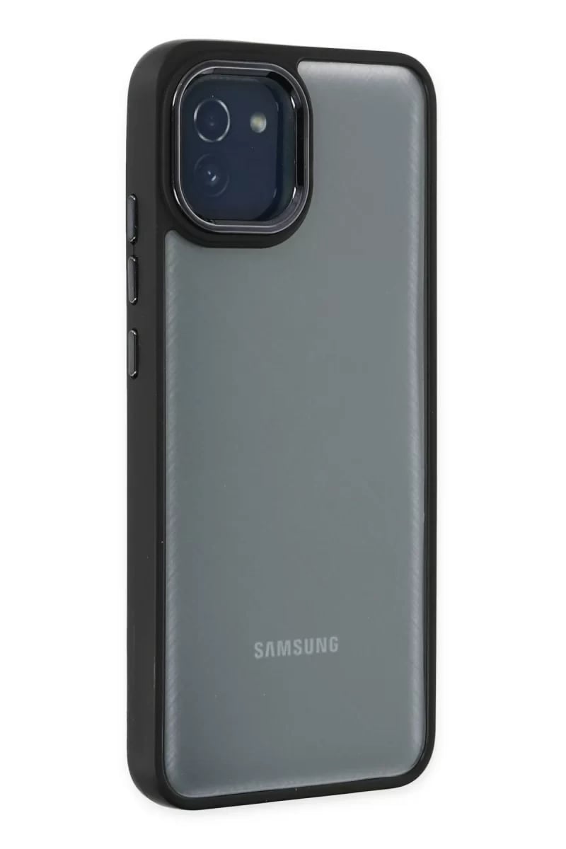 Samsung Galaxy A03 Kılıf Dora Kapak - Siyah