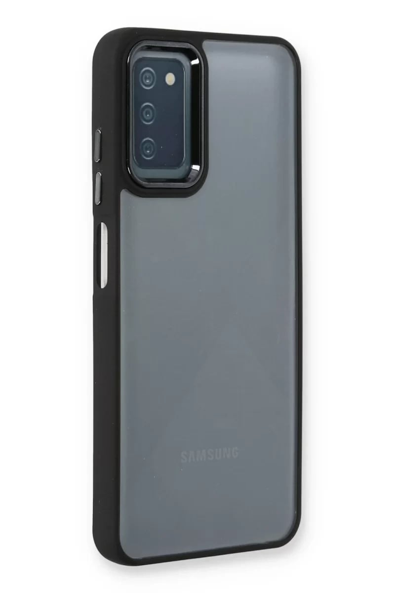 Samsung Galaxy A03S Kılıf Dora Kapak - Siyah