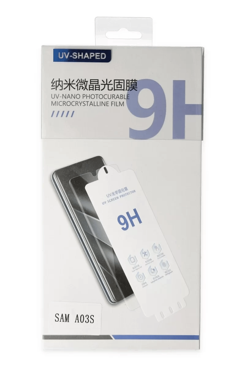 Samsung Galaxy A03S Uv Polymer Nano Ekran Koruyucu