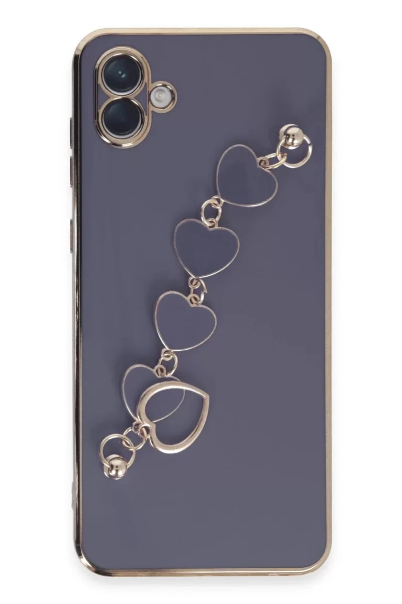 Samsung Galaxy A04E Kılıf Esila Silikon - Gri