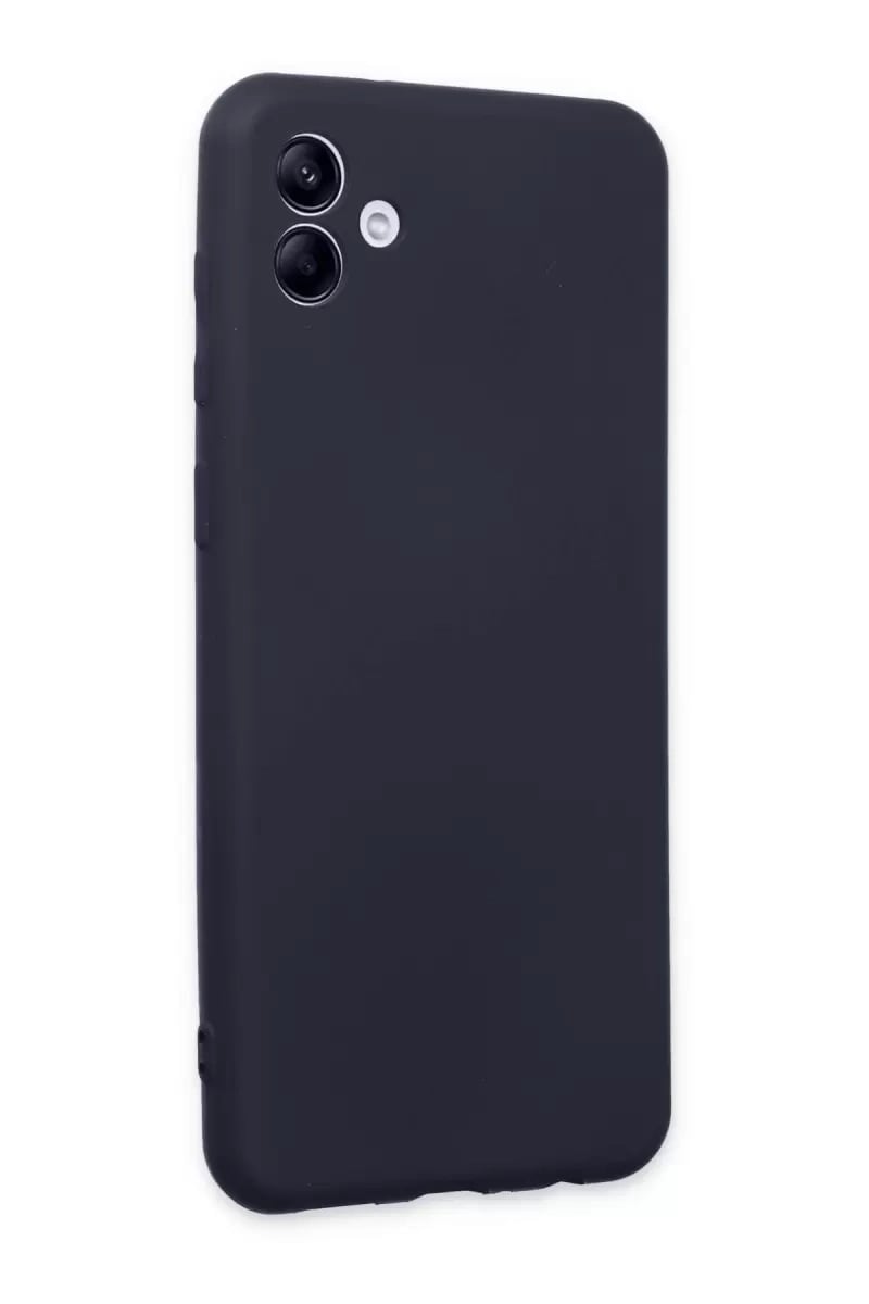Samsung Galaxy A04E Kılıf First Silikon - Lacivert