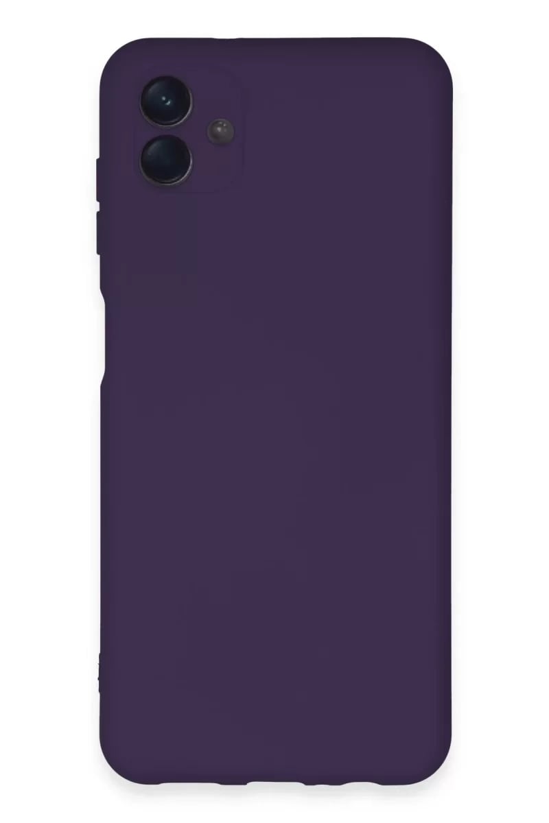Samsung Galaxy A04E Kılıf Nano içi Kadife Silikon - Mor