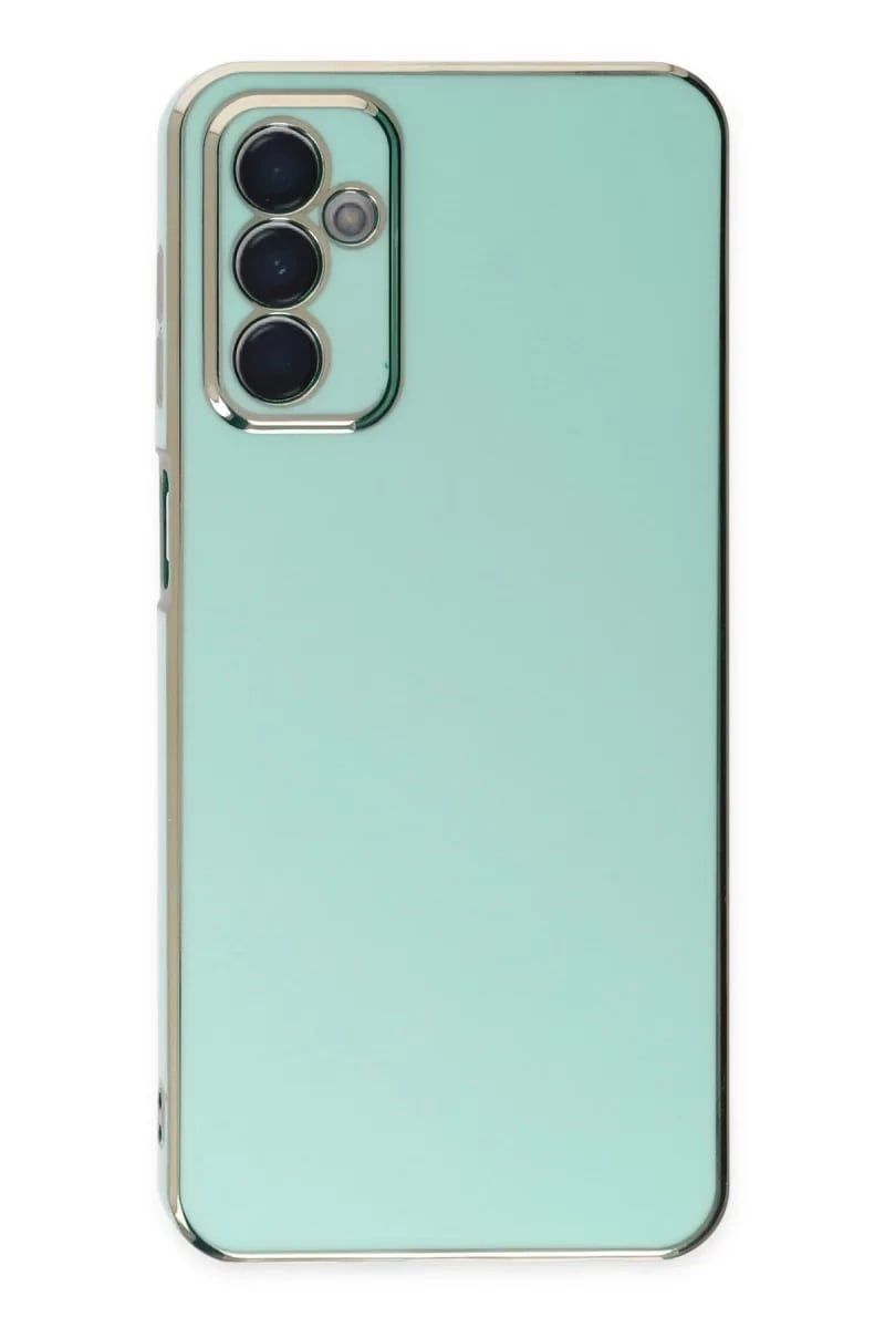 Samsung Galaxy A04S Kılıf Volet Silikon - Açık Yeşil