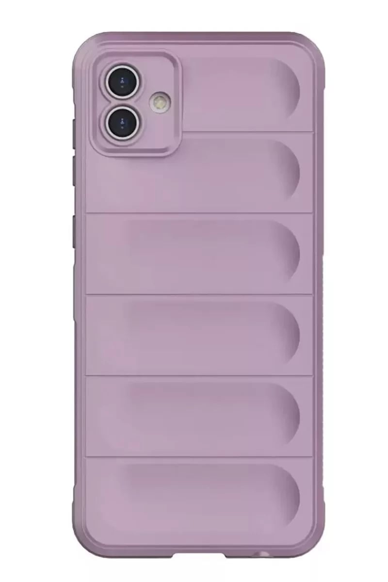 Samsung Galaxy A05 Kılıf Optimum Silikon - Mor