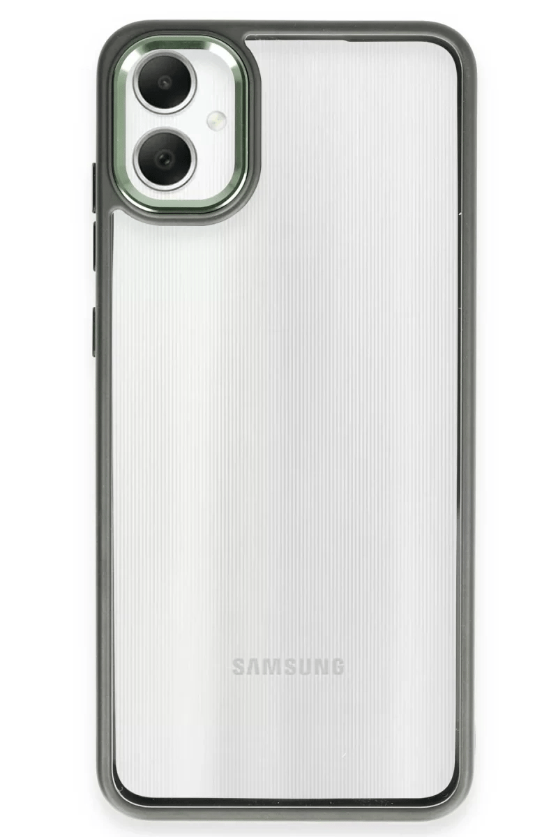 Samsung Galaxy A05 Kılıf Power Silikon - Koyu Yeşil