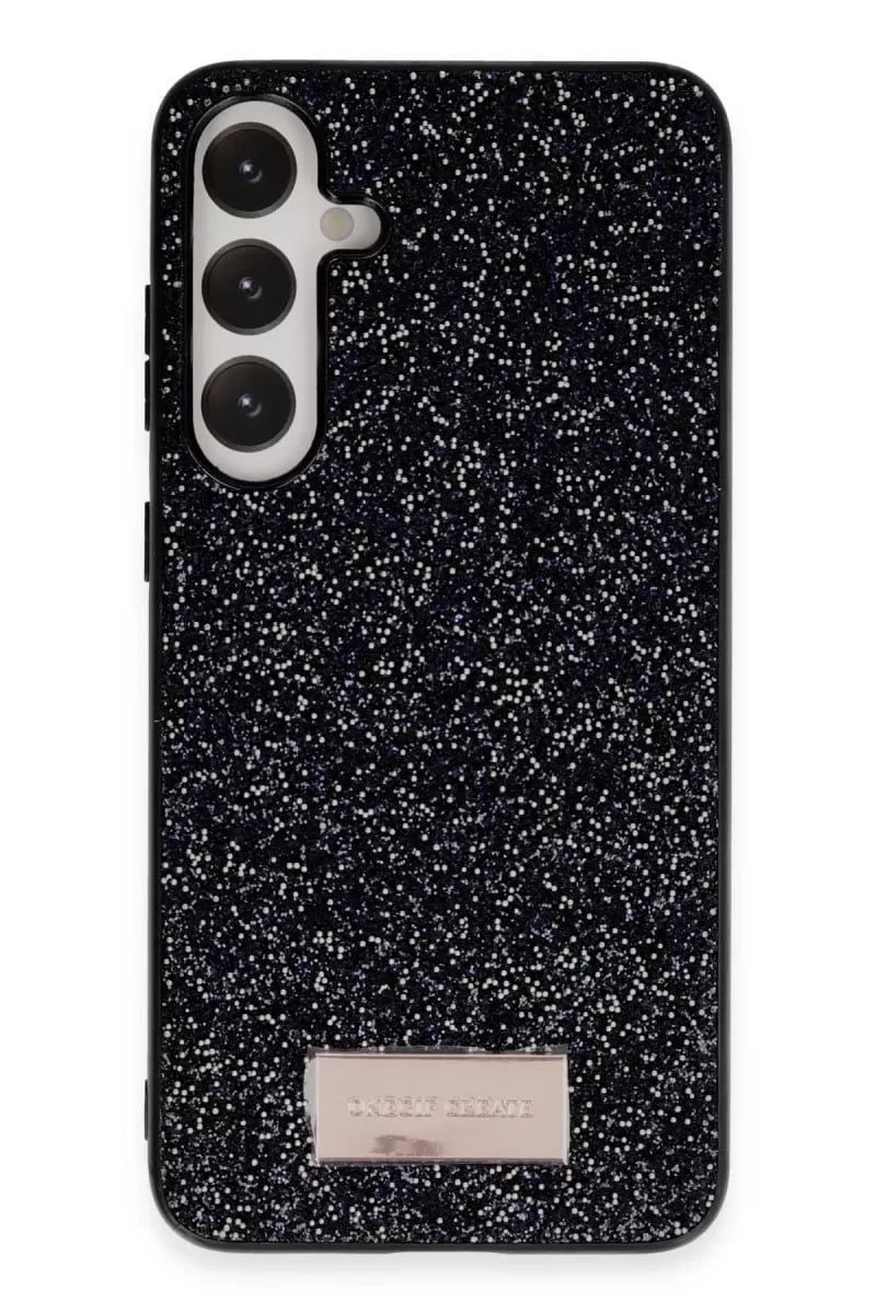 Samsung Galaxy A05S Bright Simli Kapak - Siyah
